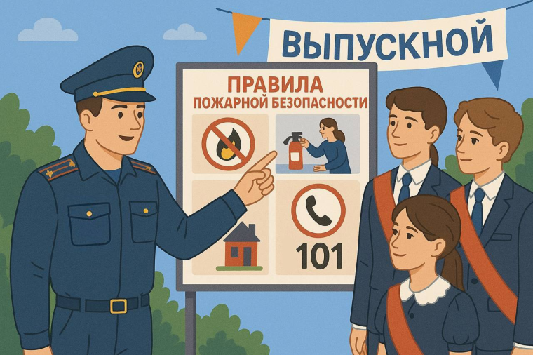 Выпускной вечер. Правила пожарной безопасности.